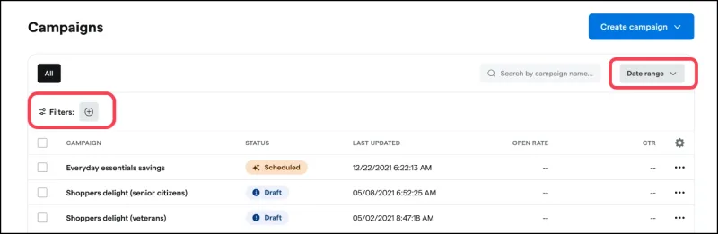 Dutchie 2.0 Email Campaigns Settings